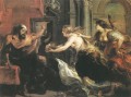 Tereo confrontado con la cabeza de su hijo Itilo Barroco Peter Paul Rubens